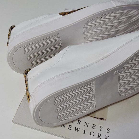 Walnut Melbourne Heart pony fur leather Sneaker - Picture 5 of 5